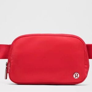 lululemon athletica Vibrant Red Belt Bag